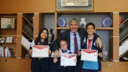 Müdür Yılmaz, şampiyon sporcuları tebrik etti