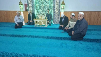 Okul saldırısında hayatını kaybeden öğretmen ve öğrenciler için Hisarcık’ta mevlit okutuldu