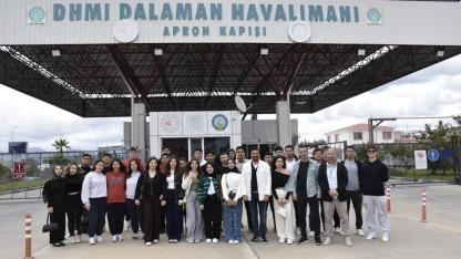Özel Güvenlik Öğrencileri Dalaman Havalimanı’nı İnceledi