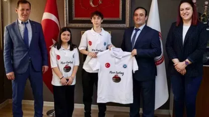 Pazarlar Spor Lisesi’nden Türkiye Curling Federasyonu’na ziyaret
