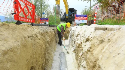 Pınarkent’in altyapı sorunu 200 milyonluk yatırımla tarihe karışıyor