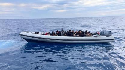 DİDİM AÇIKLARINDA GÖÇMEN OPERASYONU