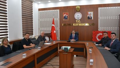 Salihli projeleri için tarımdan eğitime kapsamlı değerlendirme toplantısı