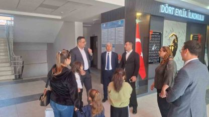 Sarıgöl’de Kaymakam Dalak öğrencilerle bir araya geldi