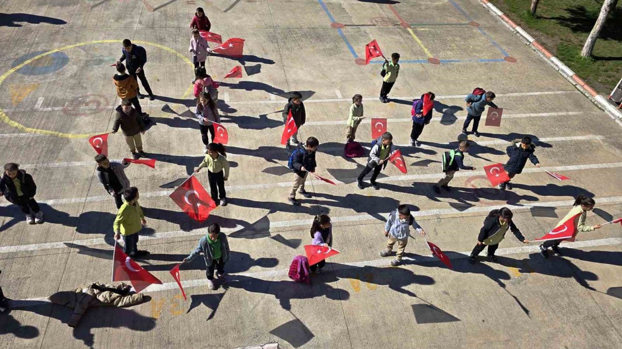 Şehit olan öğretmen ve öğrenciler için Hisarcık’ta anlamlı etkinlik