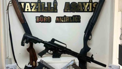 Sosyal medyadan silah teşhiri yapan 3 kişi yakalandı