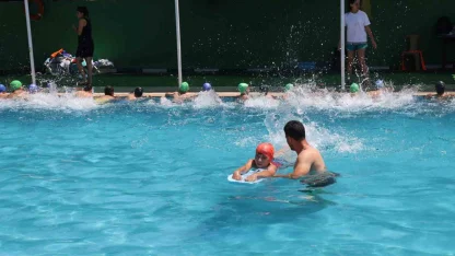 Turgutlu’da 2. dönem yüzme kayıtlarına yoğun ilgi