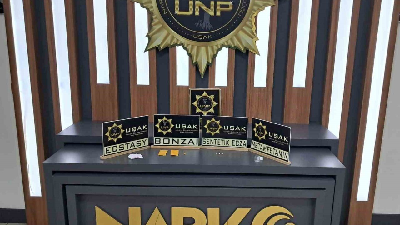 Uşak’ta uyuşturucu operasyonlarında gözaltına alınan 6 kişiden 5’i tutuklandı