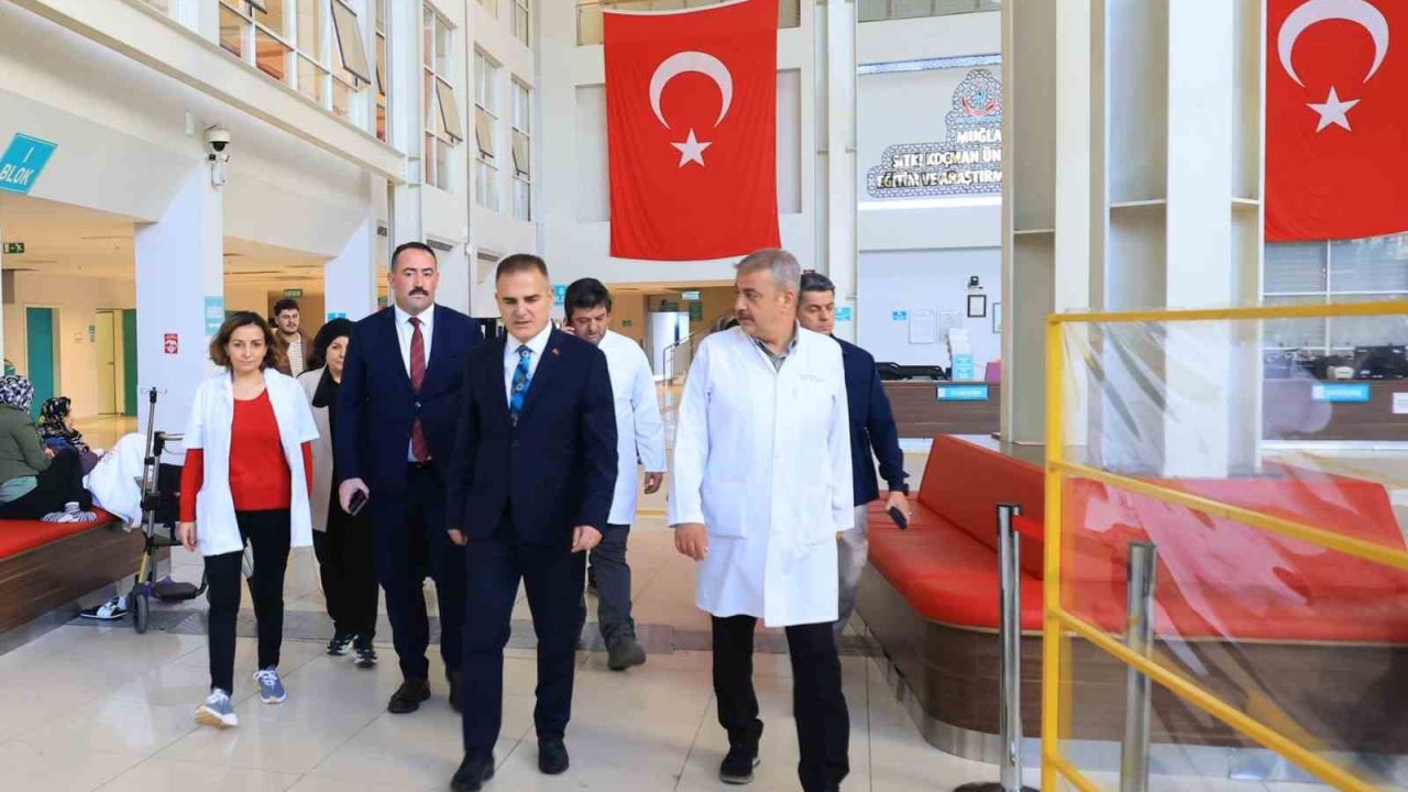 Vali Akbıyık MEAH’ı ziyaret etti