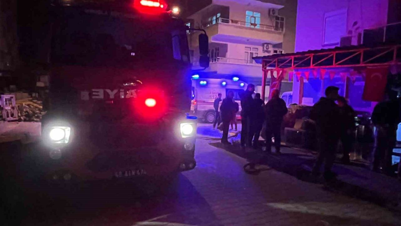 Yatağan’da bir bisiklet tamirhanesinde yangın paniği