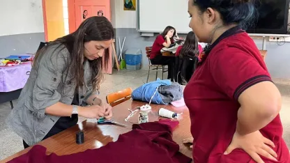 Atça’da atıklar sanata dönüştü