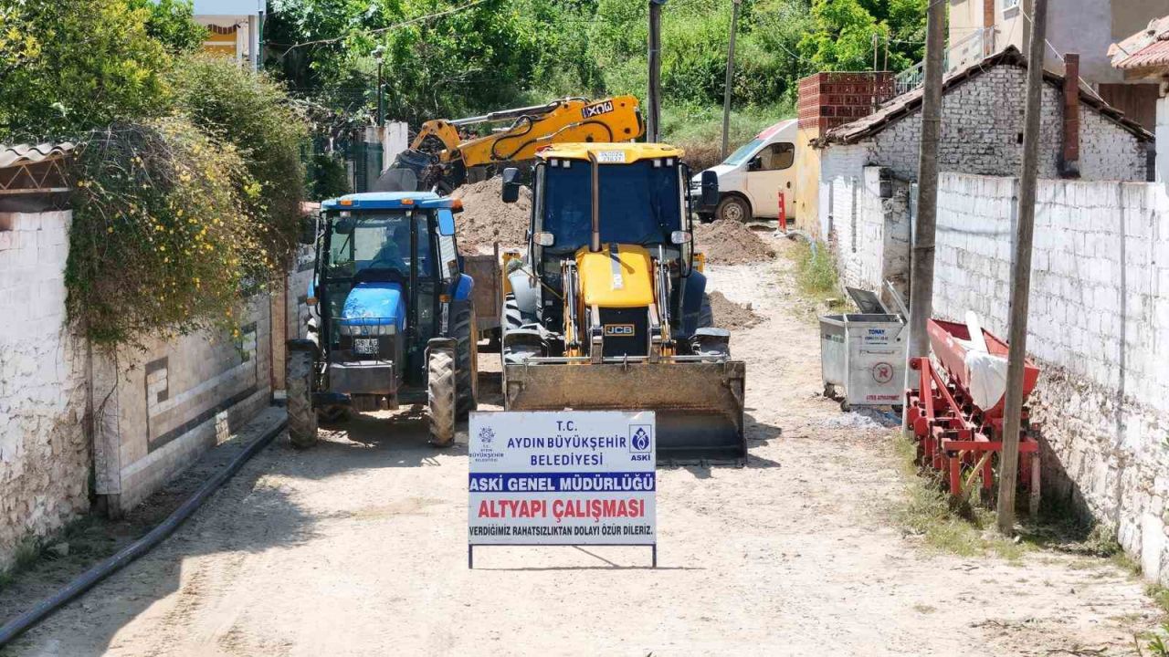 Aydın Büyükşehir Belediyesi’nden Koçarlı’ya altyapı yatırımı