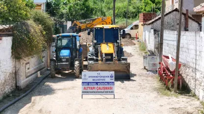 Aydın Büyükşehir Belediyesi’nden Koçarlı’ya altyapı yatırımı