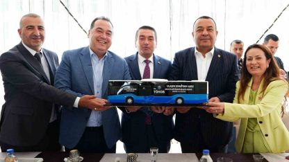 Başkan Dutlulu Saruhanlı’da toplu ulaşım esnafıyla buluştu