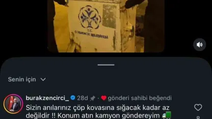 Başkan Zencirci’den konteyner mizahı: "Konum atın, kamyon göndereyim"