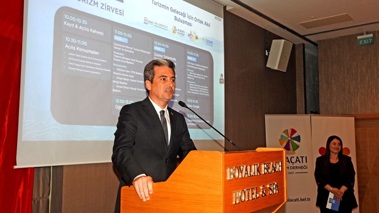 Çeşme Kaymakamı Maraşlı: "Kaliteli ve sakin turizmle Çeşme kazanacak"