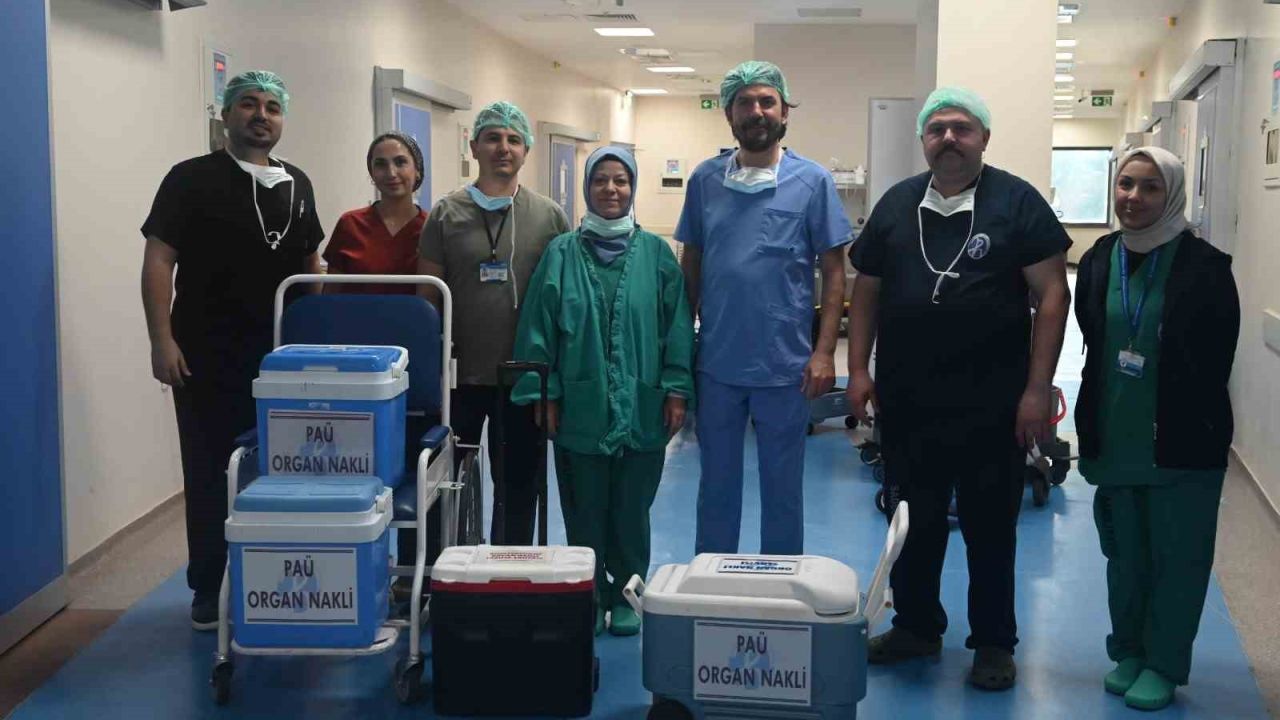 Denizli’de 2 organ bağışı 7 hastaya umut oldu