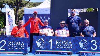 Denizlili milli sporcu Roma’da iki gümüş madalya kazandı