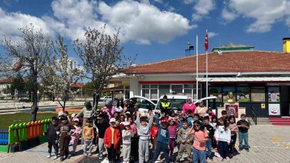 Geleceğin sürücülerine güvenli trafik anlatıldı