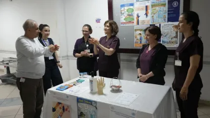 Hastanede el hijyenine dikkat çekildi