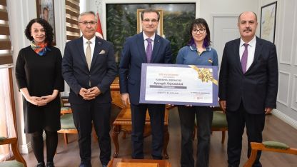 Kaymakam Güldoğan Türkiye Şampiyonunu ağırladı
