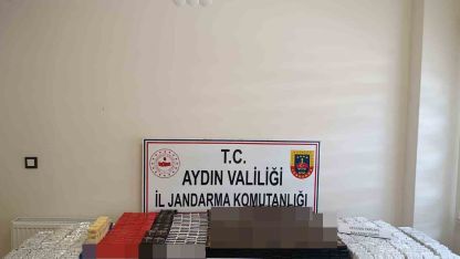 Koçarlı’da kaçak sigara operasyonu