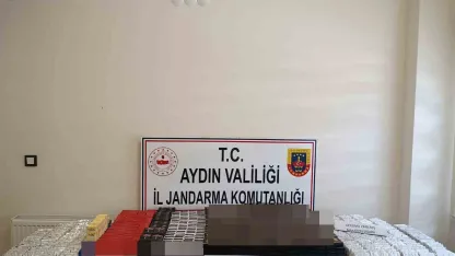 Koçarlı’da kaçak sigara operasyonu