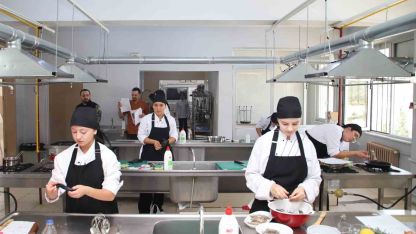 Köşk’te öğrenciler hünerlerini mutfakta sergiledi