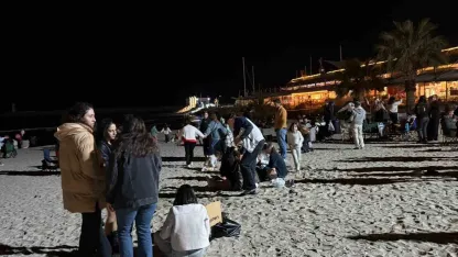Kuşadası sahillerinde hıdırellez coşkusu