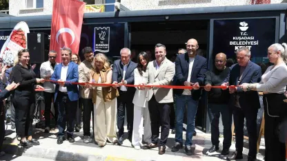 Kuşadası’nda Kent Lokantası hizmete açıldı
