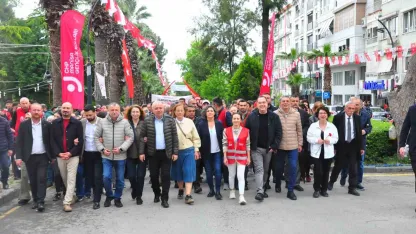 Manisa’da 1 Mayıs kutlaması