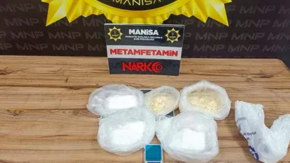 Manisa’da 2 kilo uyuşturucu ile yakalanan şüpheli tutuklandı