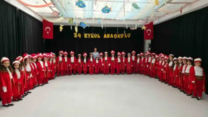 Minik ellerden dev gösteri