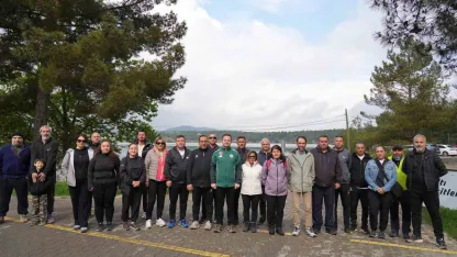 Muğla’da öğretmenler doğa yürüyüşünde buluştu