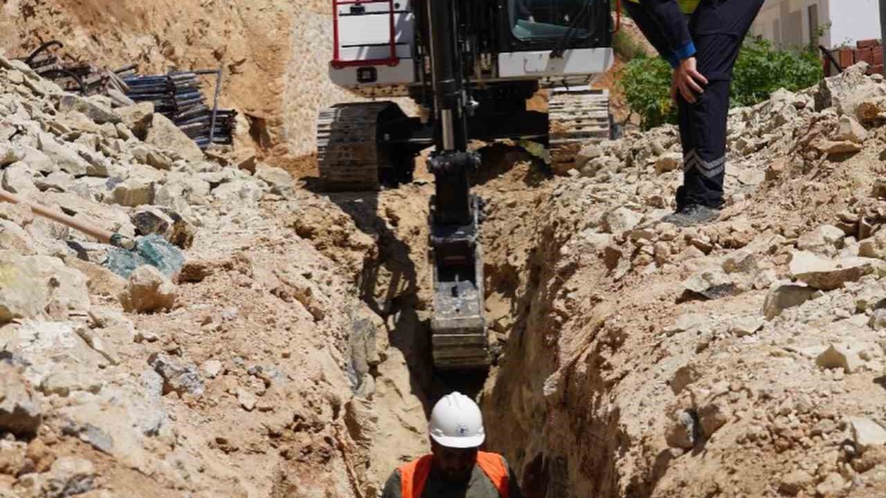 MUSKİ’den Gökova’da kanalizasyon ana şebeke hattı yapımı