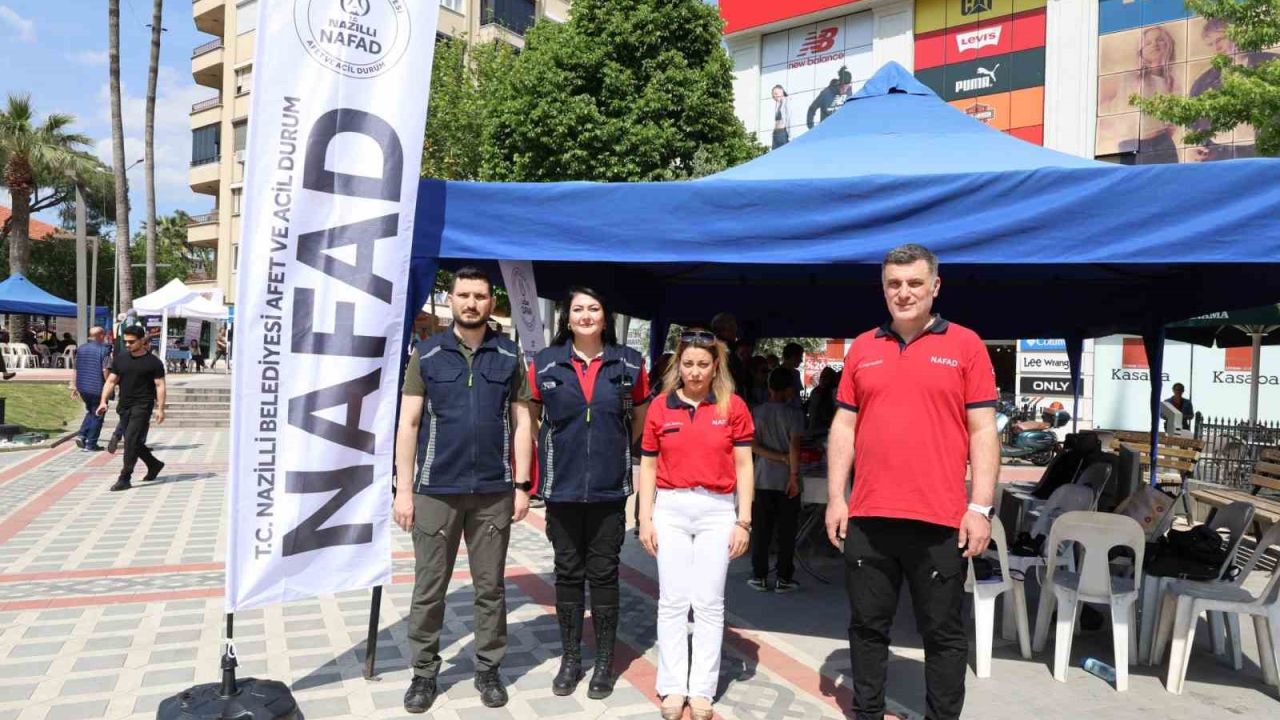 NAFAD standına vatandaşlar ilgi gösterdi