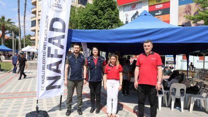 NAFAD standına vatandaşlar ilgi gösterdi