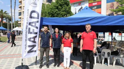 NAFAD standına vatandaşlar ilgi gösterdi