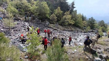 Nazilli Belediyesi NAFAD ekipleri kayıp vatandaş için seferber oldu