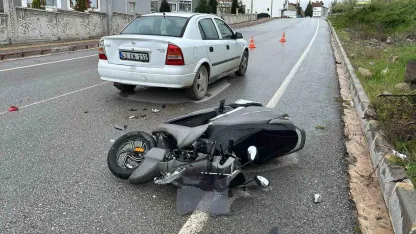Tavşanlı’da trafik kazası: 1 yaralı