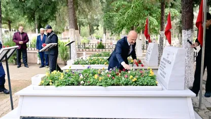 Vali Varol, şehitleri unutmadı
