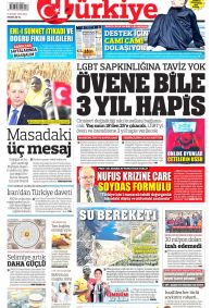 Türkiye Gazete Manşeti