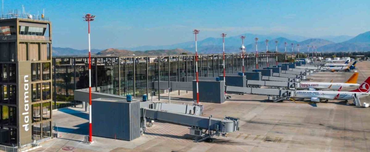 Muğla Havalimanlarında Yoğunluk