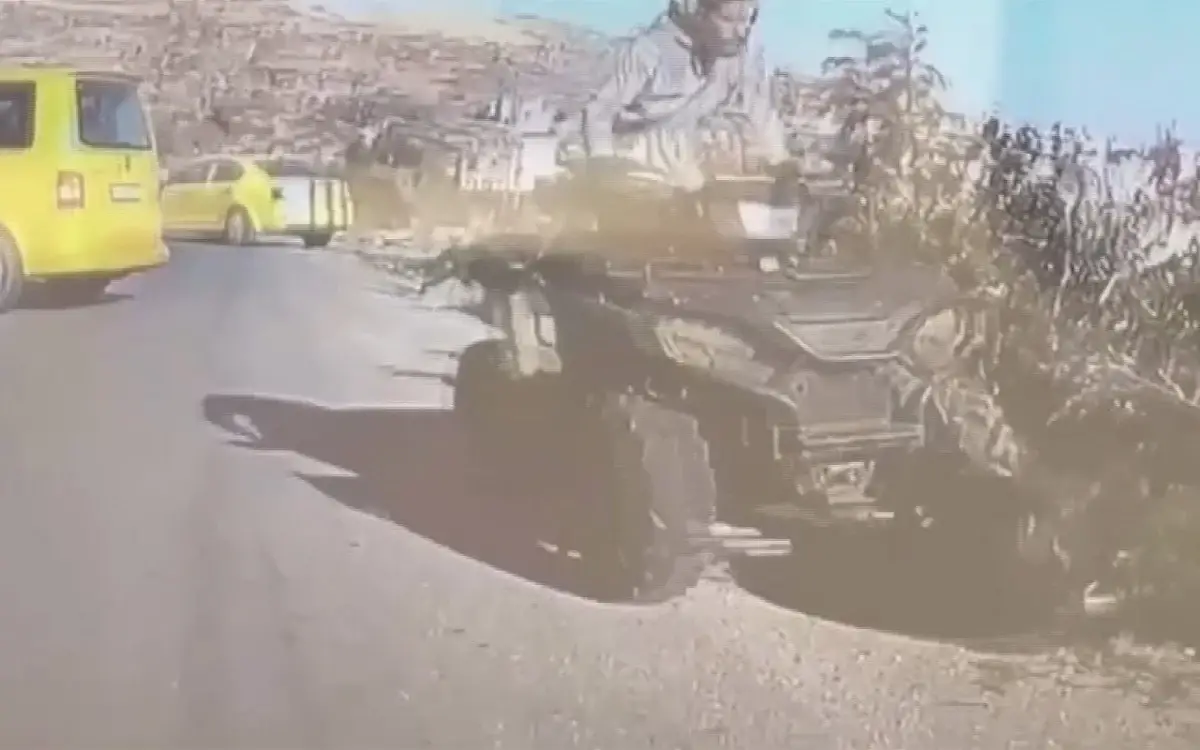 Namaz Sırasında Saldırı: İsrailli Asker Filistinliyi ATV ile Ezdi