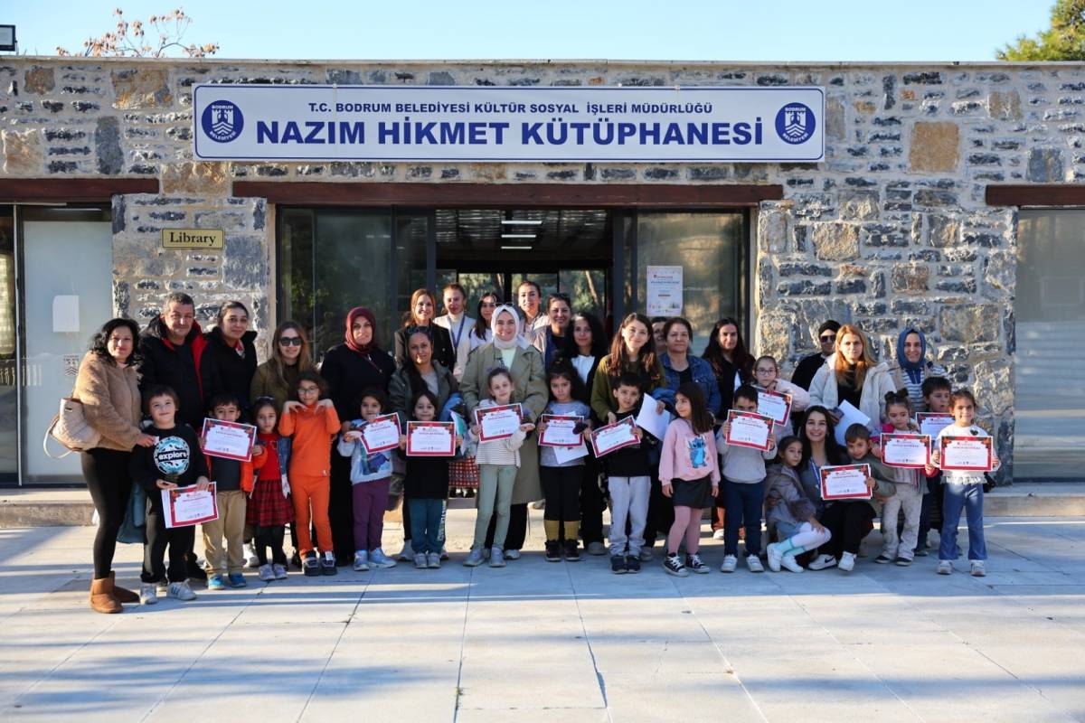 Bodrum Belediyesi’nden Çocuklara Yılbaşı Atölyesi