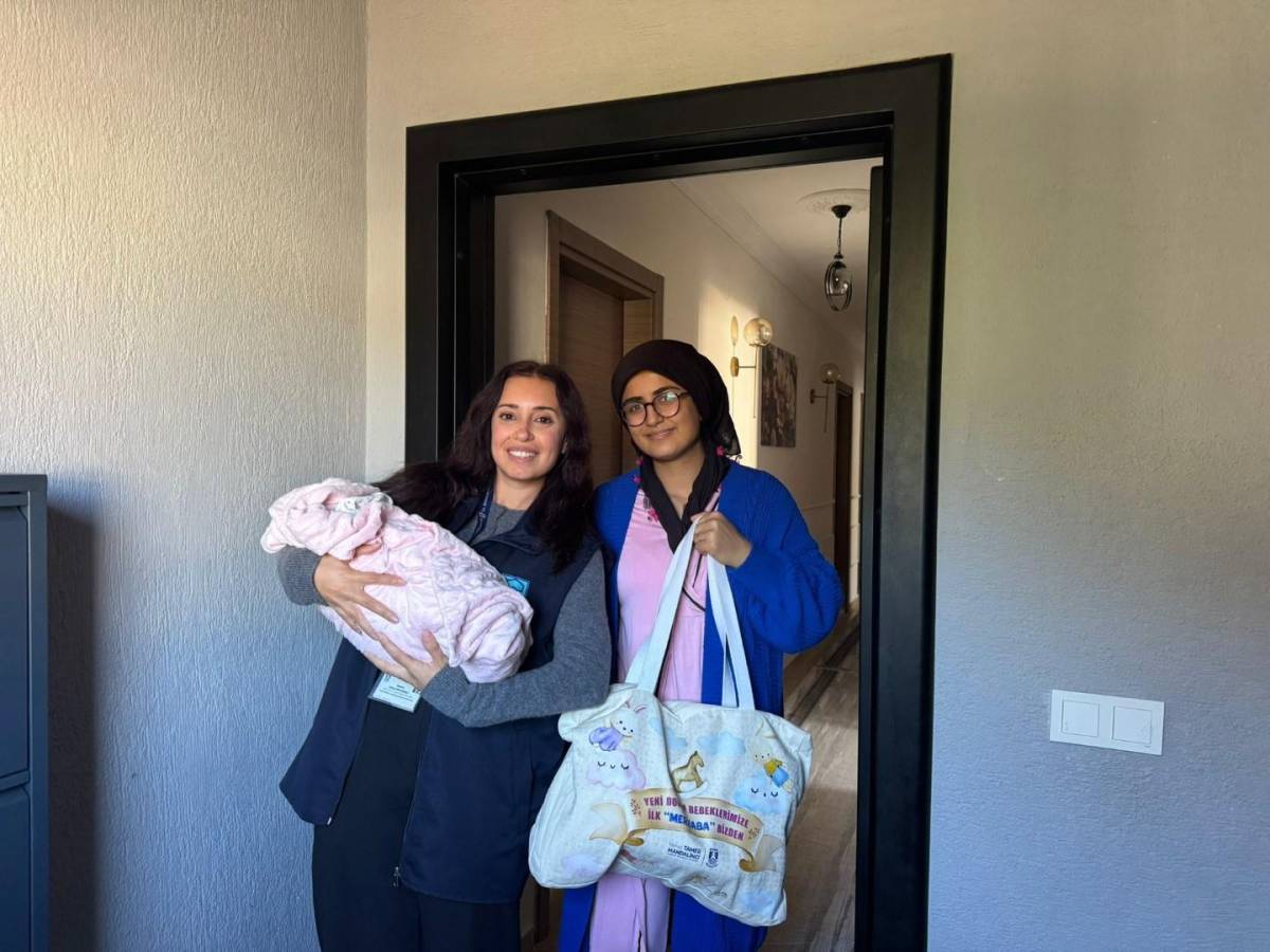 Bodrum’da 2026’nın İlk Bebeği Eylül’e “Hoş Geldin” Ziyareti