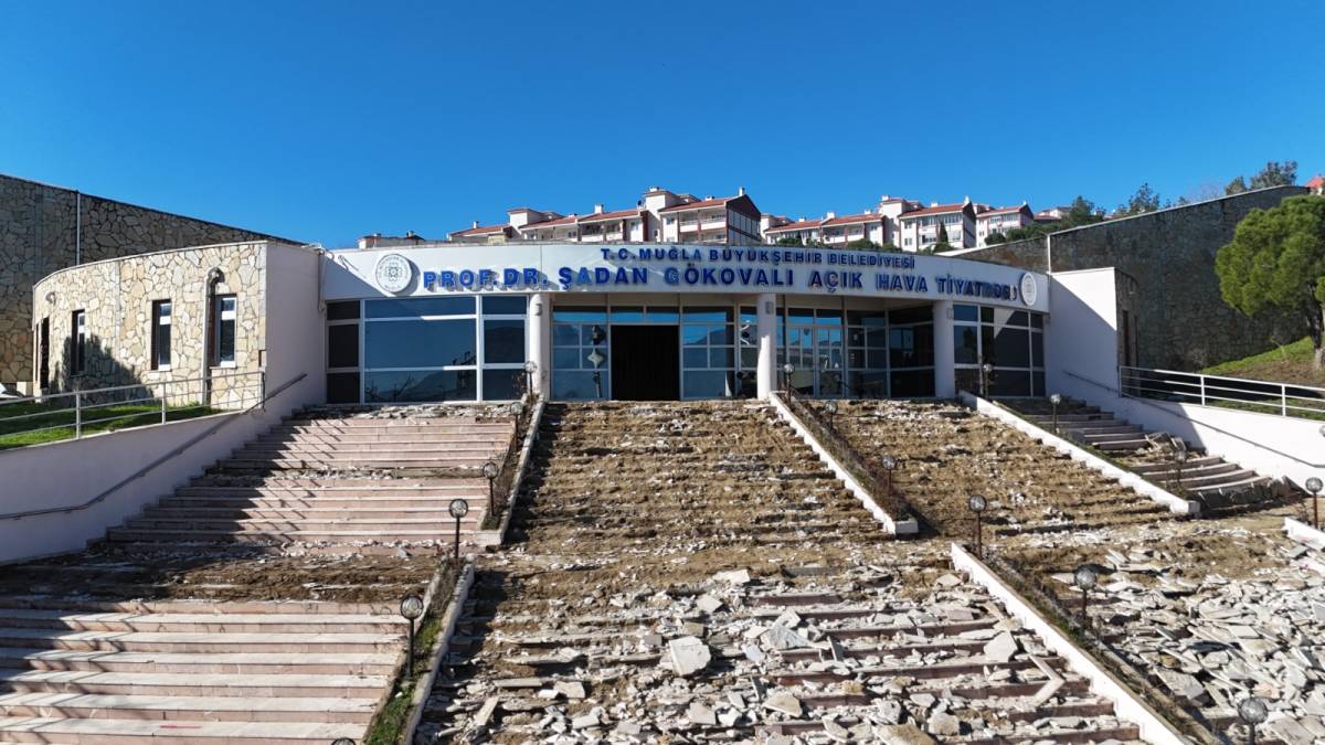 Şadan Gökovalı Açık Hava Tiyatrosu Yenileniyor