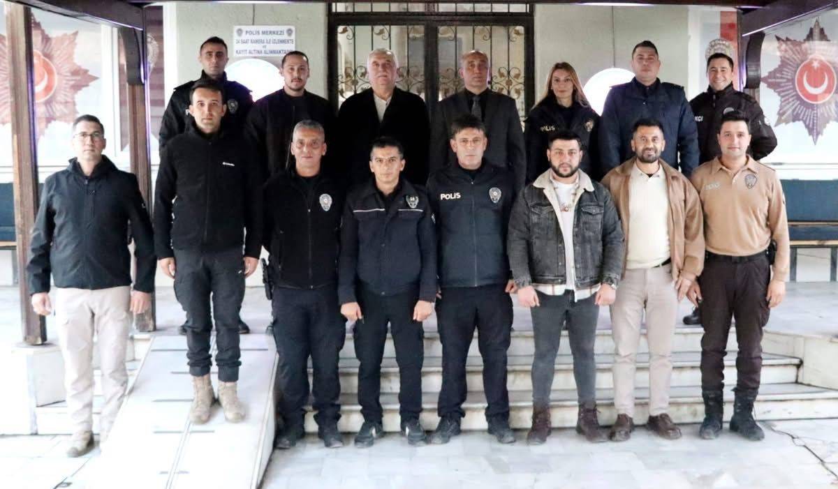 Kaymakam Turgay İlhan Yeni Yılda Kolluk Kuvvetleriyle Buluştu