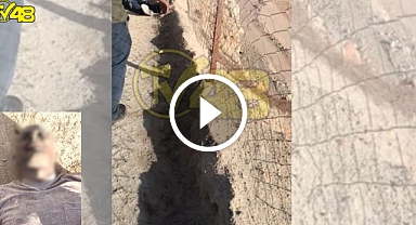 MİLAS'IN KAZIKLI MAHALLESİ'NDE ELEKTRİK AKIMINA KAPILAN VATANDAŞIN GÖRÜNTÜLERİ ORTAYA ÇIKTI