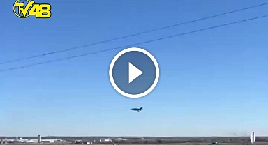 F35B, ABD'nin Forth Worth Hava Üssü'ne İnişte Kaza Meydana Geliyor